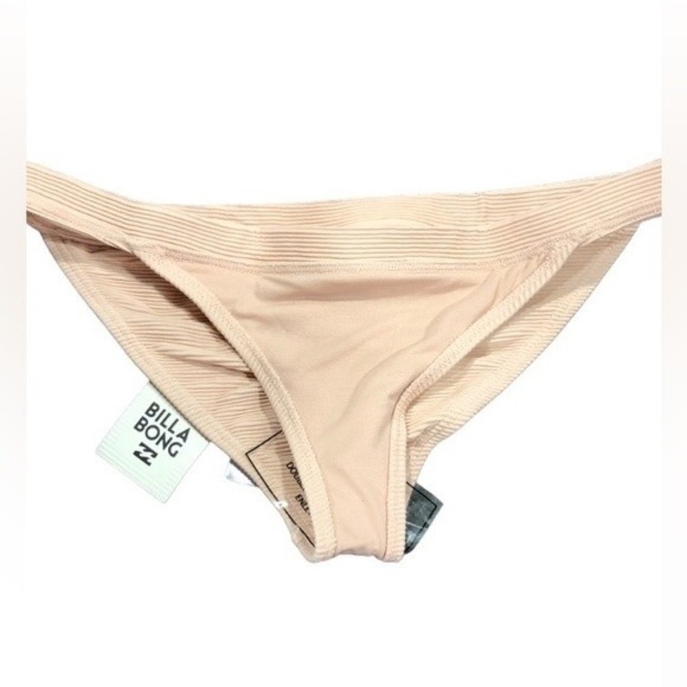 Billabong Women's Standard Tanlines Tropic Bikini Bottom Large Beige NWT